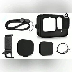 NIB FitStill Black Silicone Sleeve video Case Go Pro Hero 11 Hero 10 Hero 9